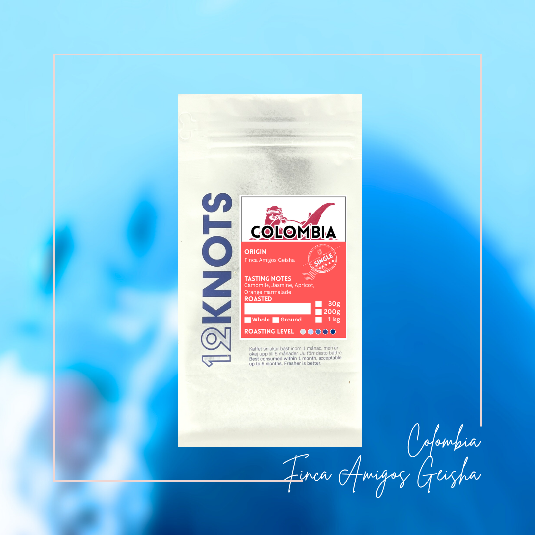 Finca MAS Geisha コーヒー 豆200gコロンビア産 Colombia Finca La Sierra Geisha Natural — 12 Knots Coffee Roasters